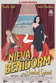 В Бенидорме идет снег